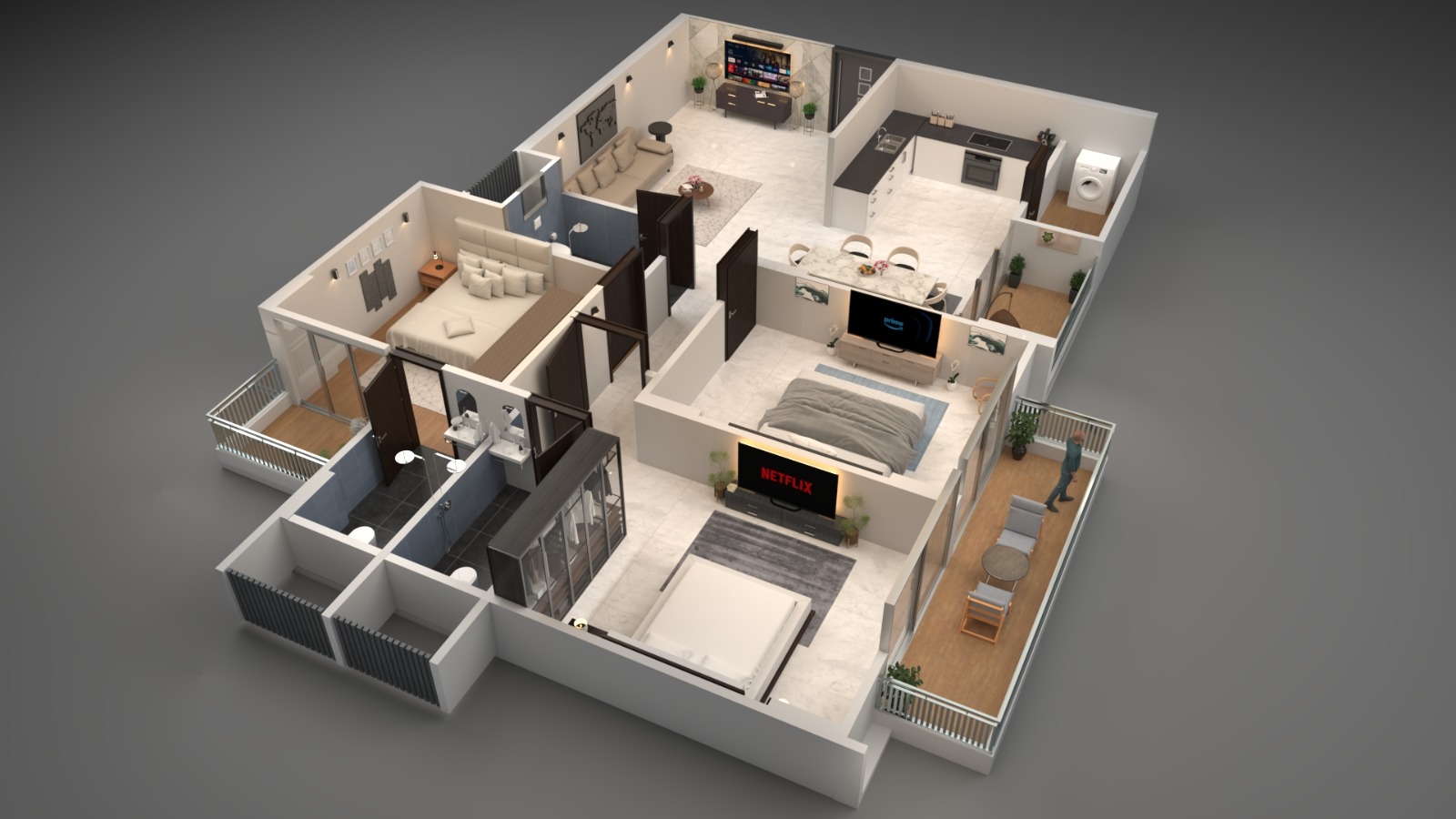 3BHK